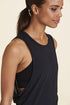 MESH TANK - BLACK